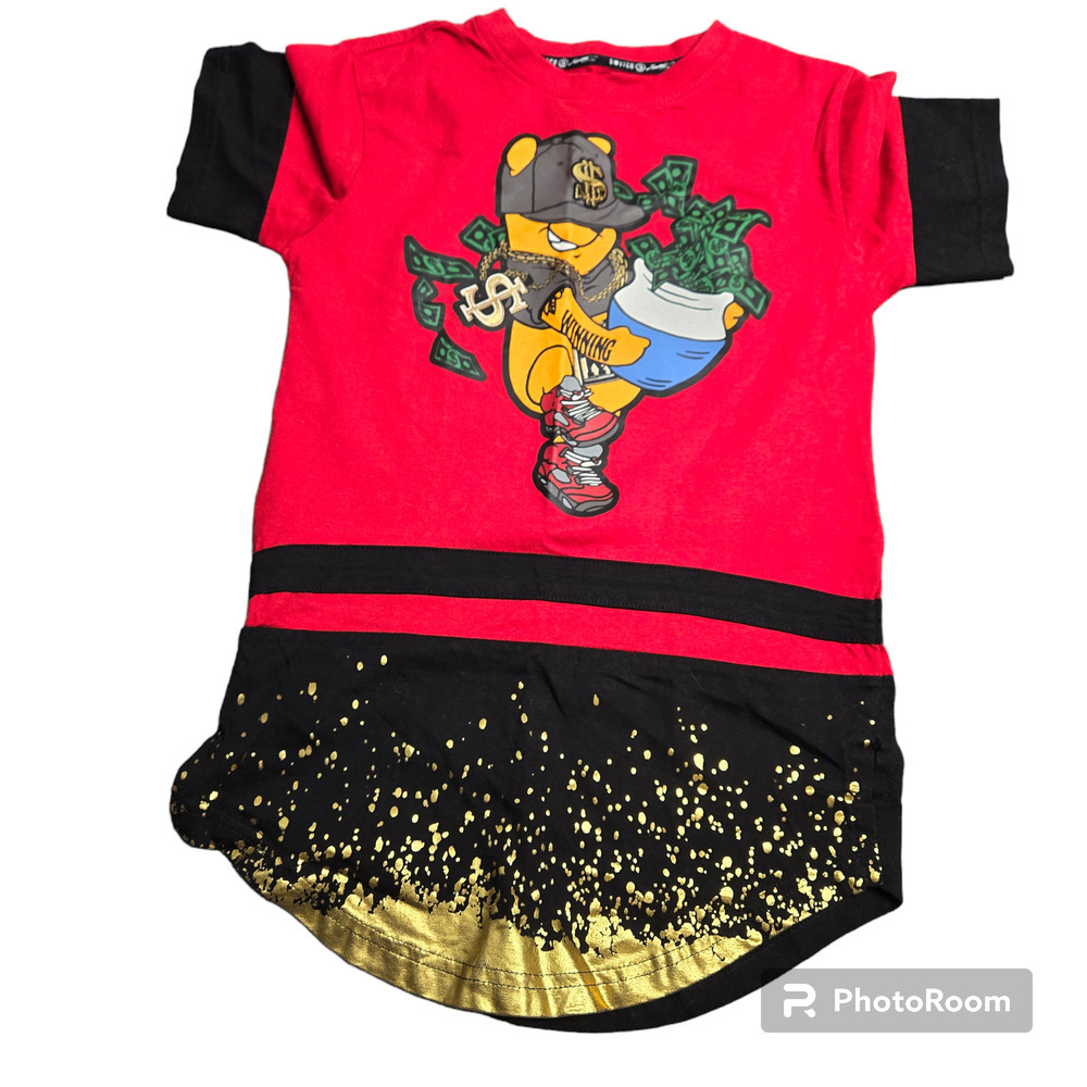 Switch Remarkable Red Pooh‎ T-Shirt Size: S